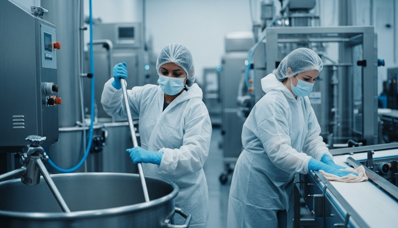 E-learning hygienisch werken voor productiemedewerkers